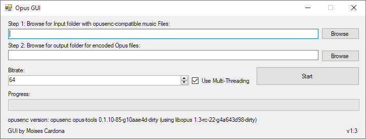 Opus GUI V1.3