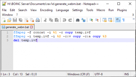 ffmpeg concat wav files