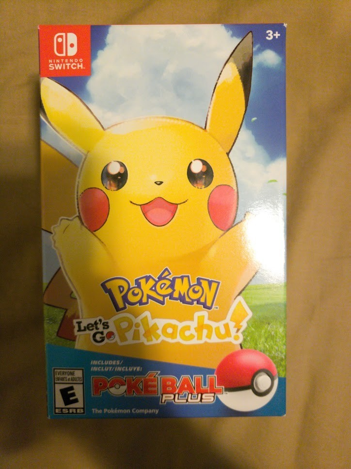 pokemon lets go pikachu ball