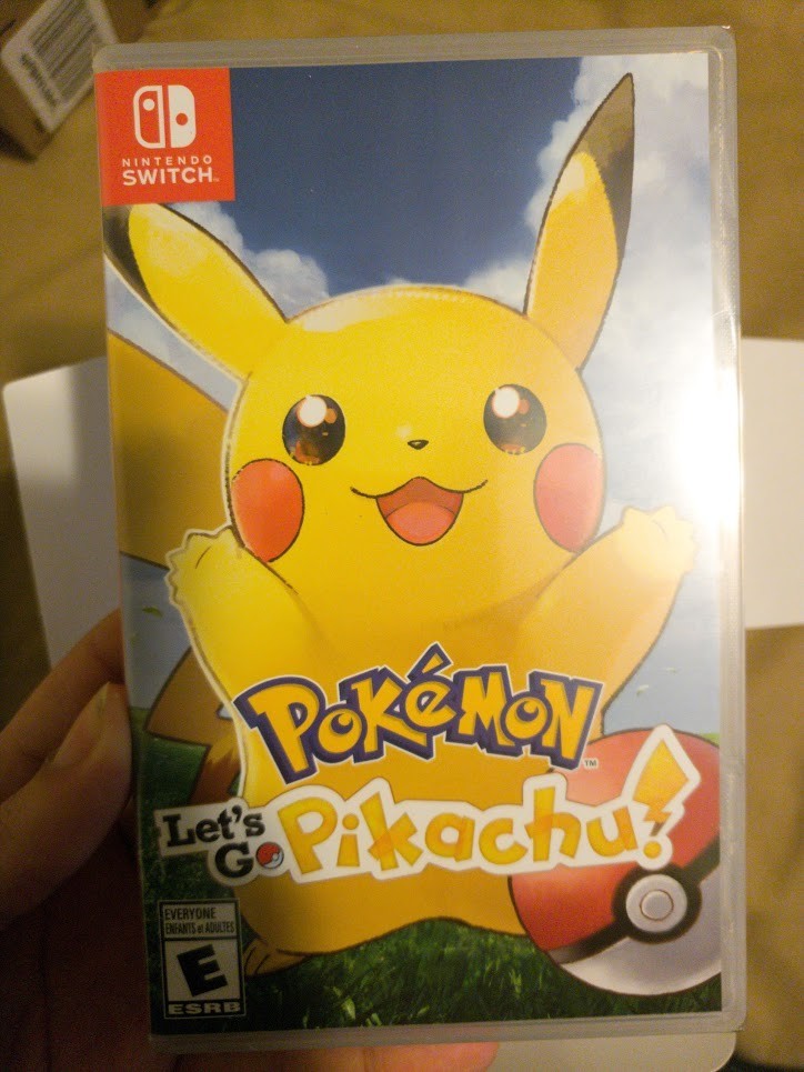 pokemon let's go pikachu pokeball