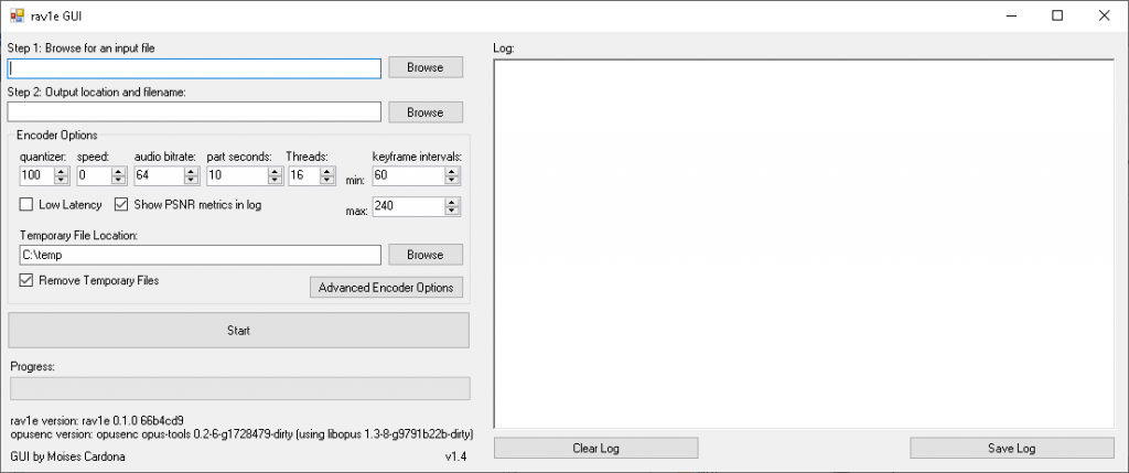 rav1e GUI v1.4