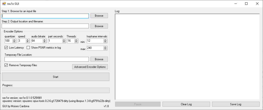 rav1e GUI v1.8