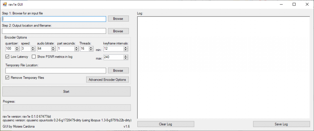 rav1e GUI v1.6