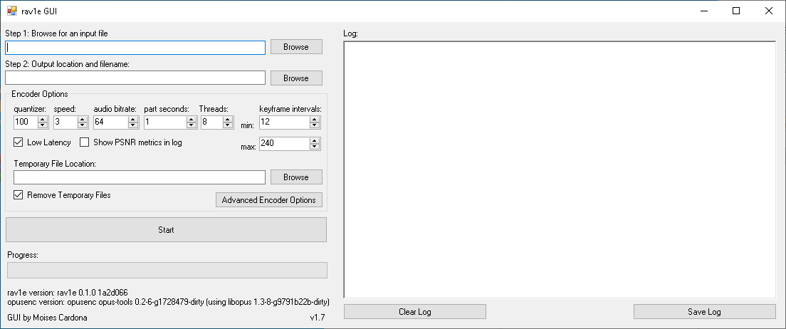 rav1e GUI v1.7