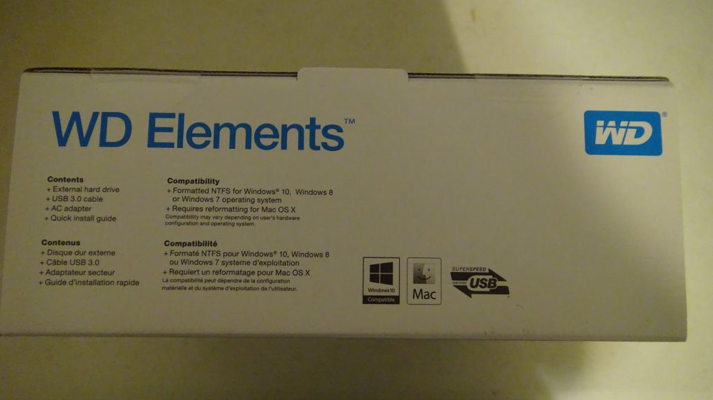 WD Elements 10TB 3