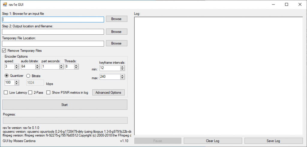 rav1e GUI v1.10