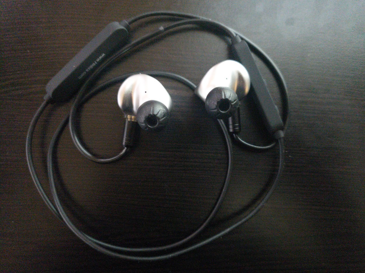 Hidizs MS4 with the BT-01 Bluetooth Cable