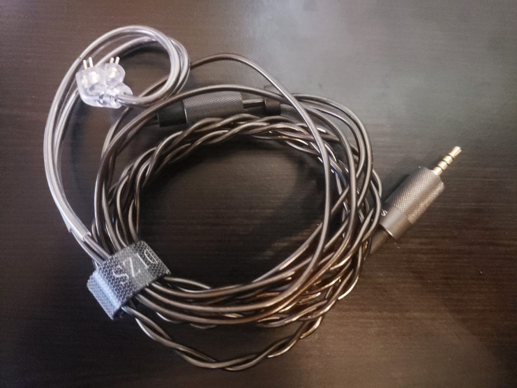 Cable balanceado 2.5mm con el Hidizs MS4