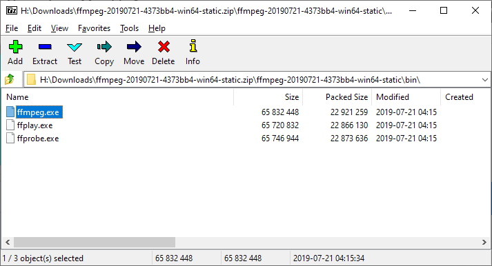 downloading clever FFmpeg-GUI 3.1.2