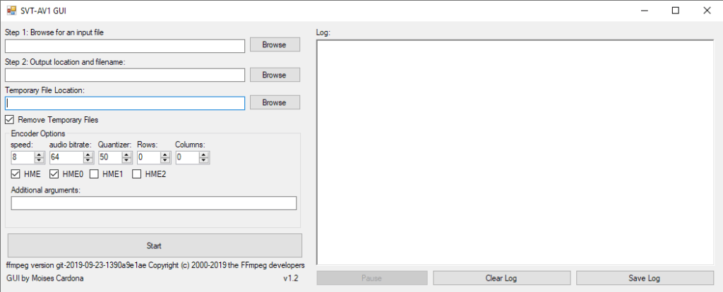 SVT-AV1 GUI v1.2