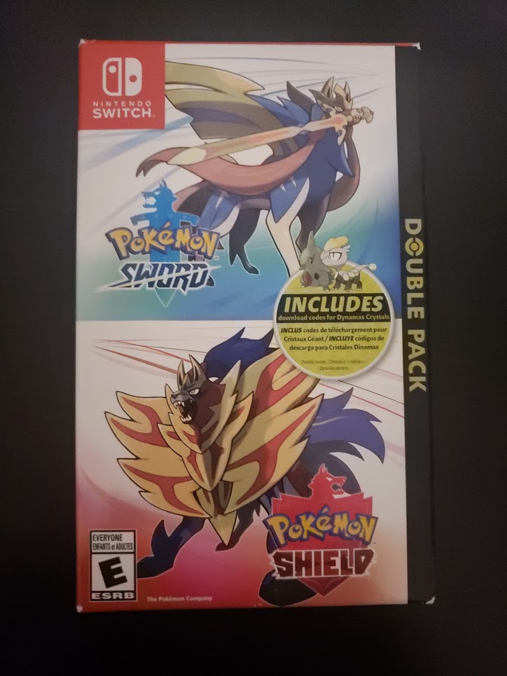 Pokémon Sword and Shield Double Pack - Front