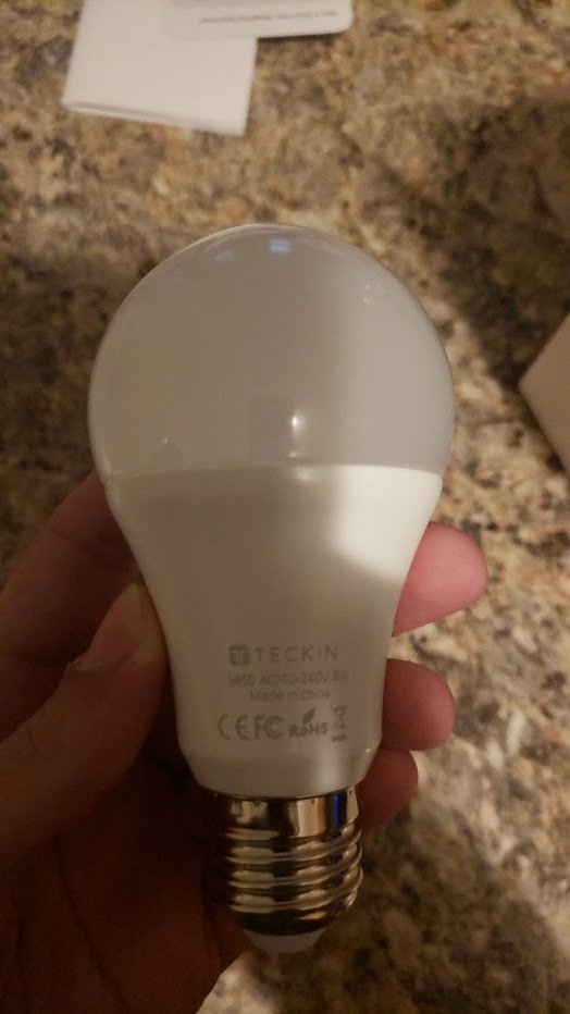 Techin Wi-Fi Smart Bulb