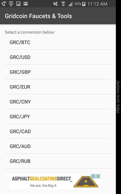 Gridcoin Faucets & Tools v1.3.2 GRC Value