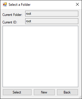 Google Drive Upload Tool v1.5 - Select a folder
