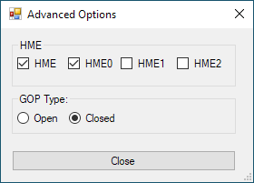 Opciones avanzadas en SVT-AV1 GUI v1.5