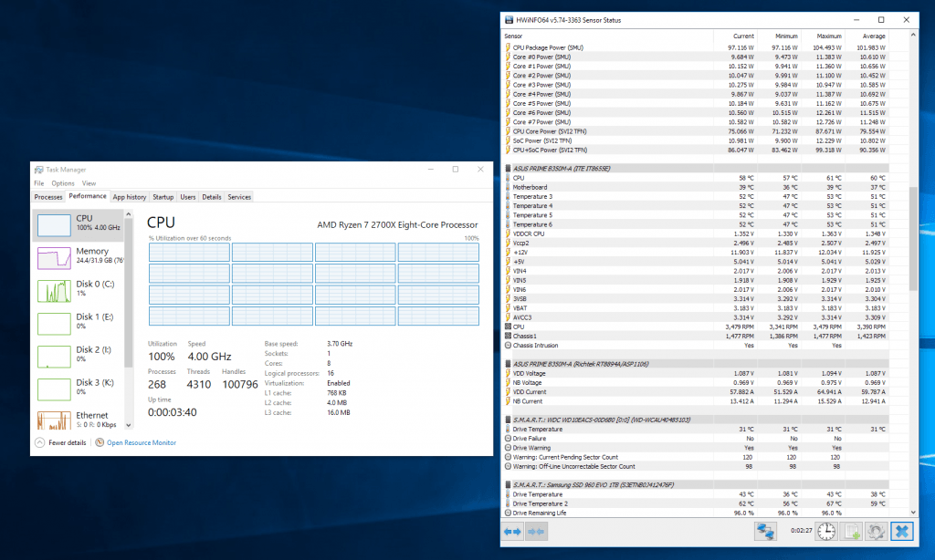 AMD Ryzen 7 2700X - 9