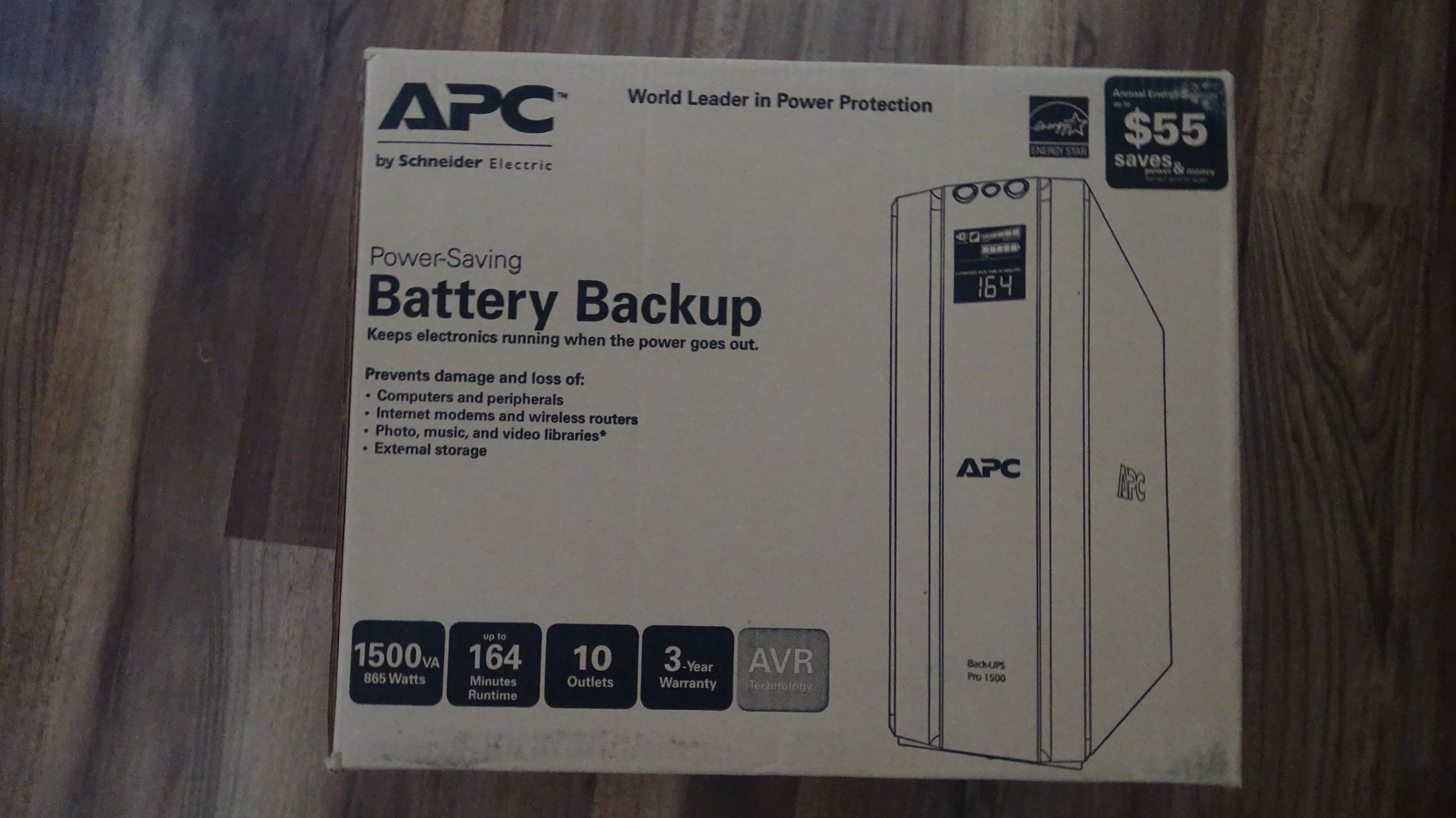APC Back-UPS PRO 1500 (BR1500G) - 1
