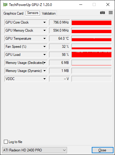 ATI Radeon HD 2400 PRO Overclock 2