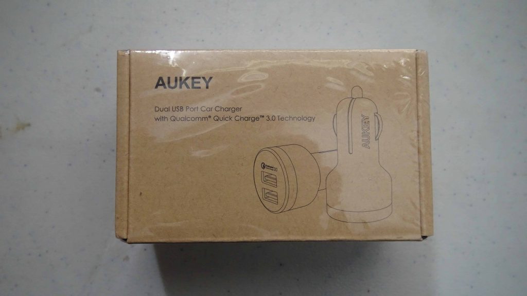 Aukey Dual USB Port Car Charger with Qualcomm Quick Charge 3.0 - 1