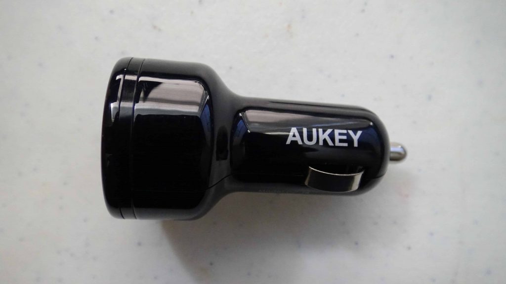 Aukey Dual USB Port Car Charger with Qualcomm Quick Charge 3.0 - 14