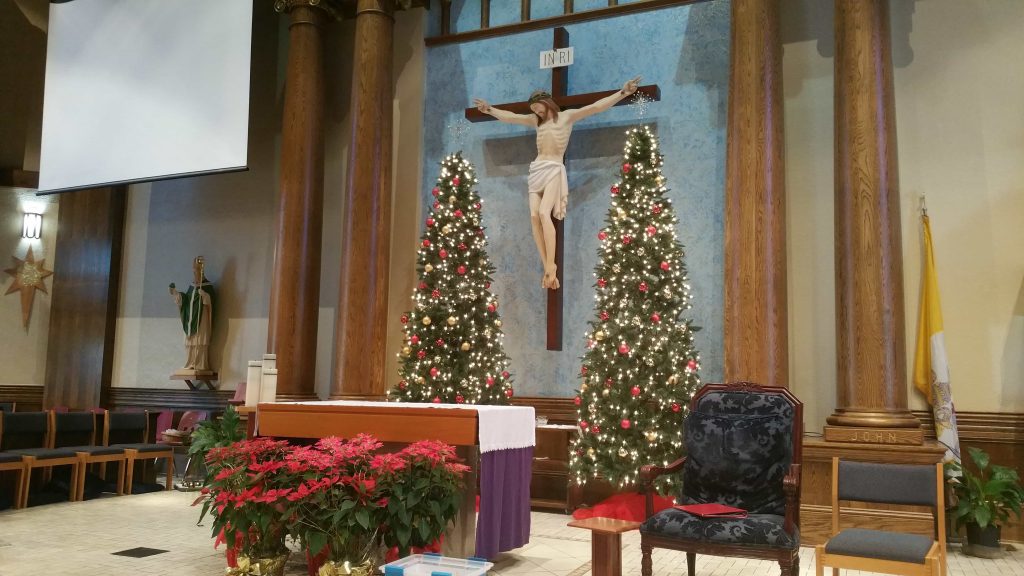 Blessed Trinity Christmas Decorations 2017 - 2