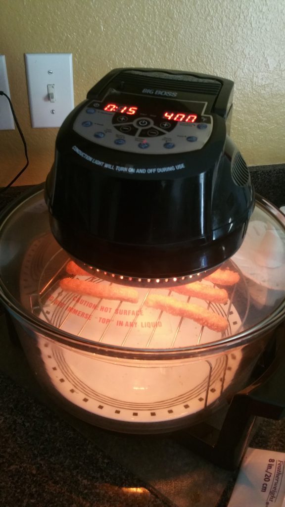 Cooking Chicken Fries on a Convection Oven - 2