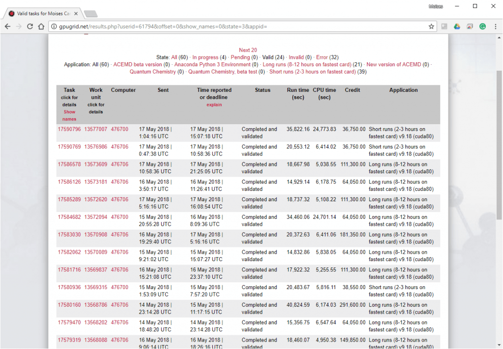 GPUGrid 5-17-2018 - 2