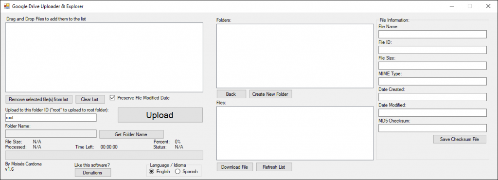 Google Drive Upload Tool v1.6