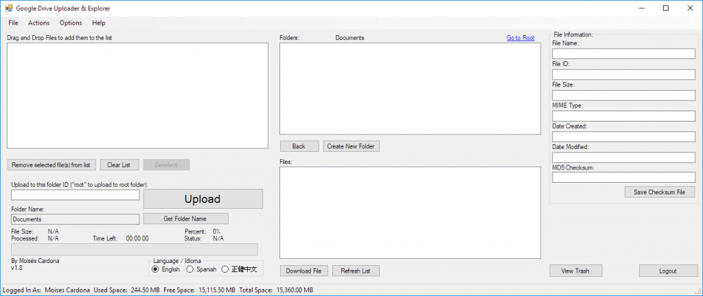Google Drive Upload Tool v1.8 - 1