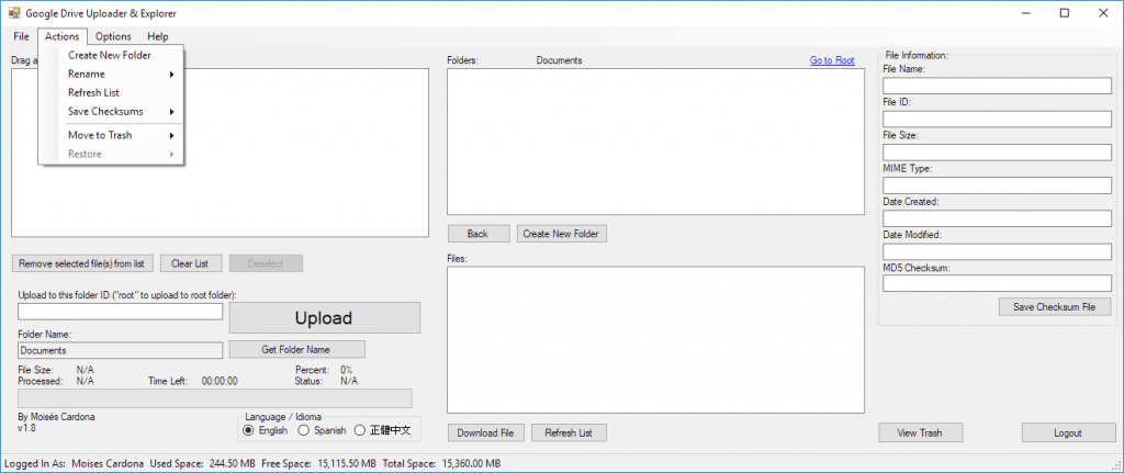 Google Drive Upload Tool v1.8 - 3