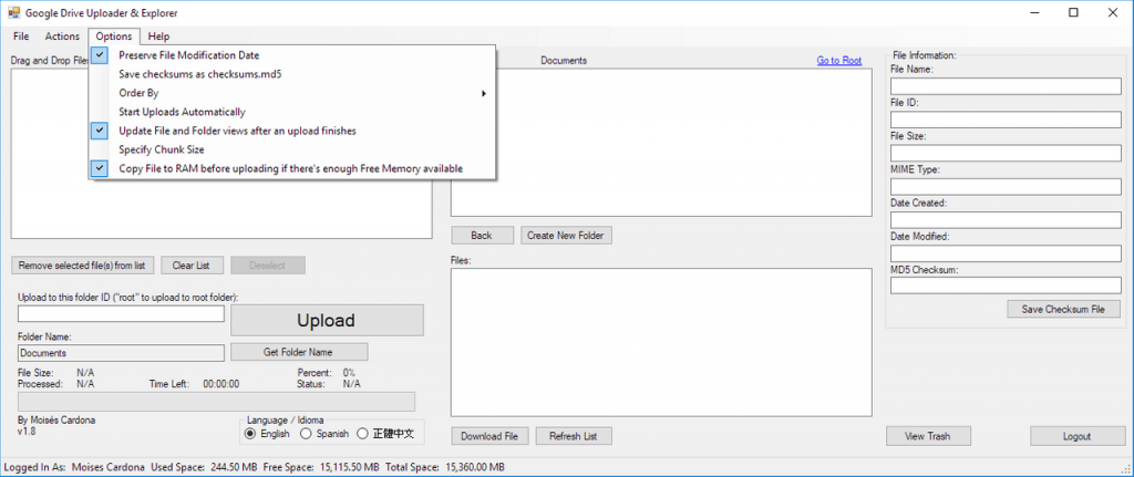 Google Drive Upload Tool v1.8 - 4