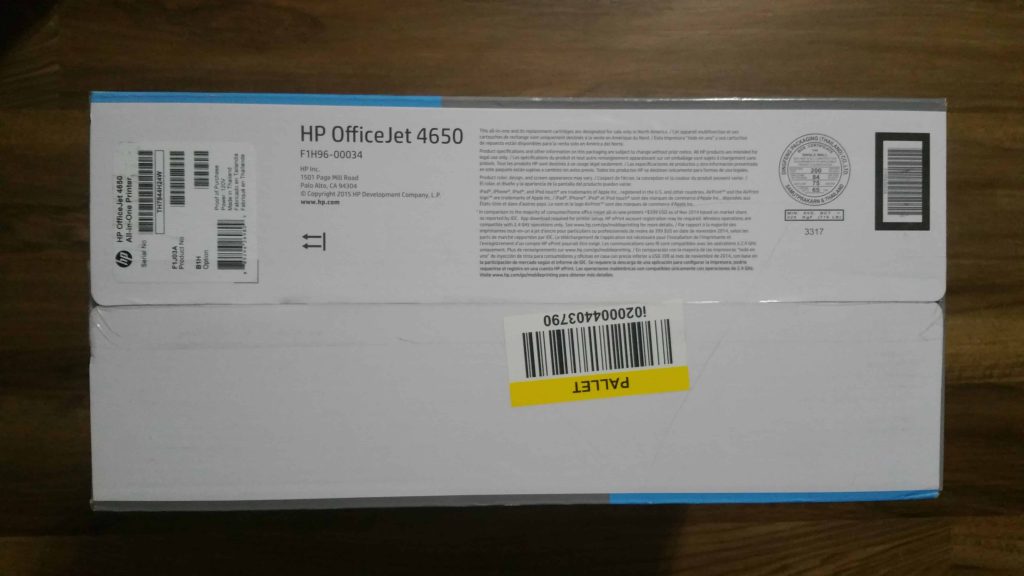 HP OfficeJet 4650 - 5