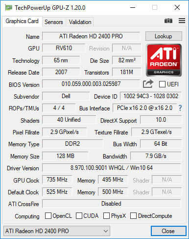 Intel Xeon X5570 GPU-Z