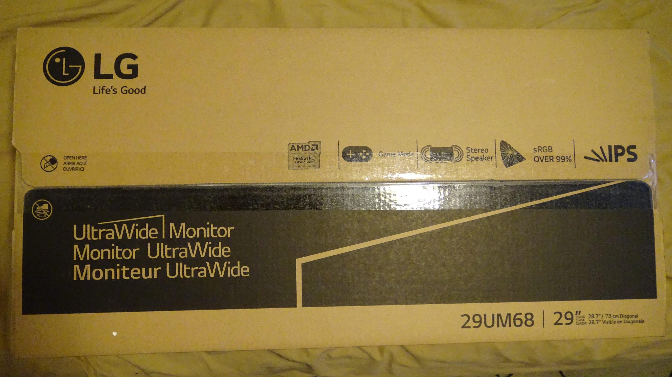 LG 29UM68-P UltraWide IPS Monitor - 1