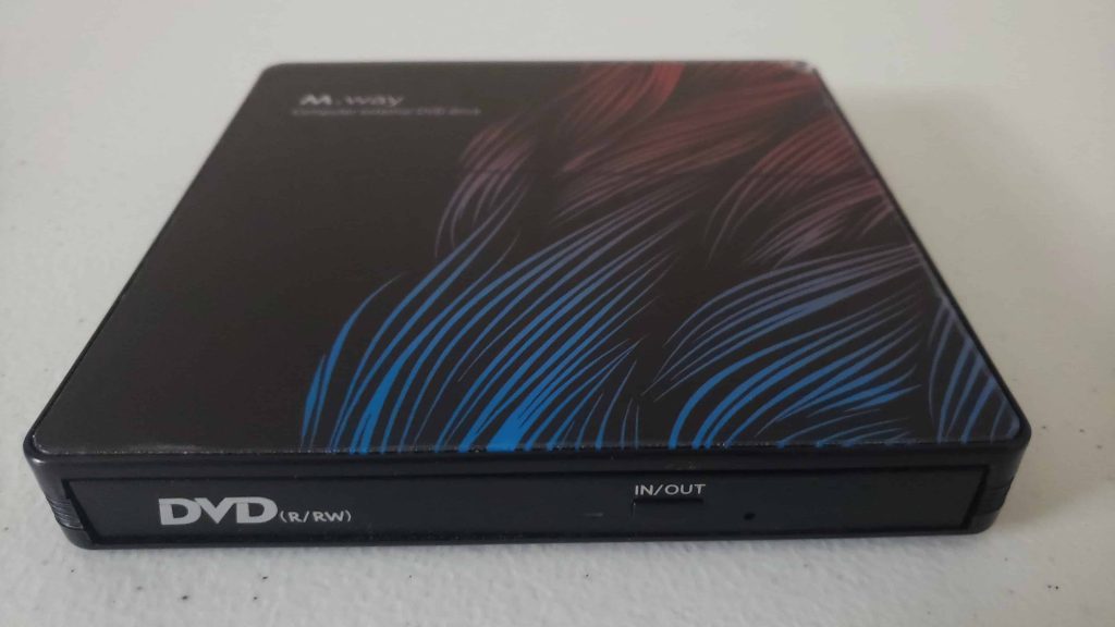 M Way External DVD Drive - Colorful Flame Pattern - 11