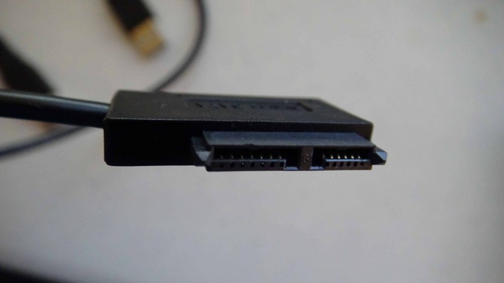 USB 2.0 to Slimline SATA Cable 5