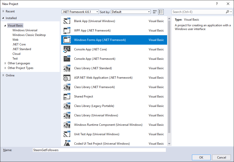 WSL VB.NET Tutorial - Steemit Followers - 8
