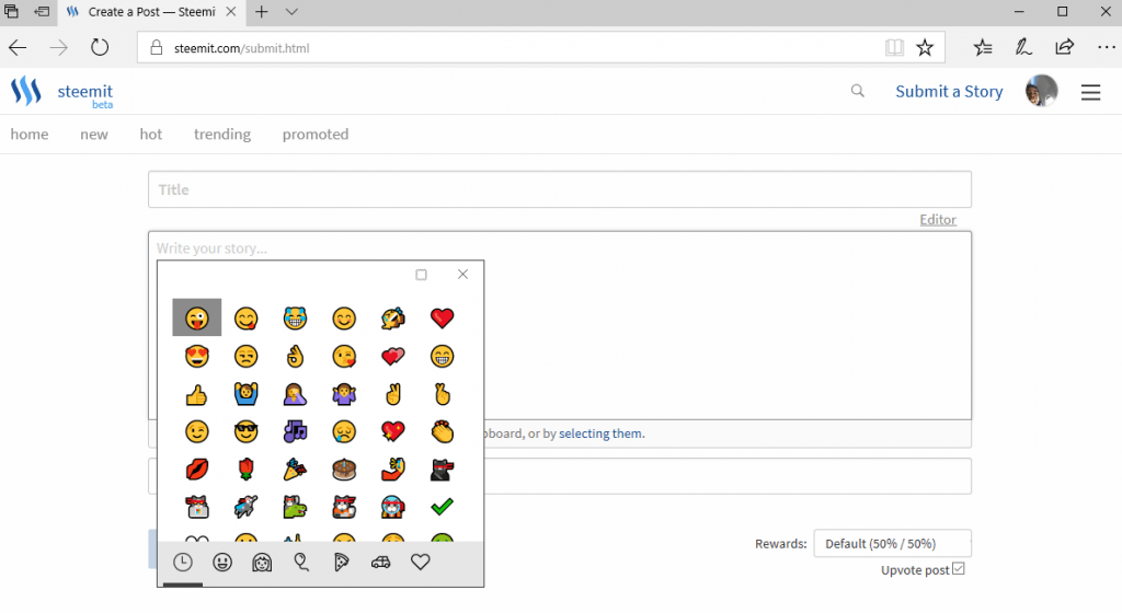 Windows 10 Emojis - 1