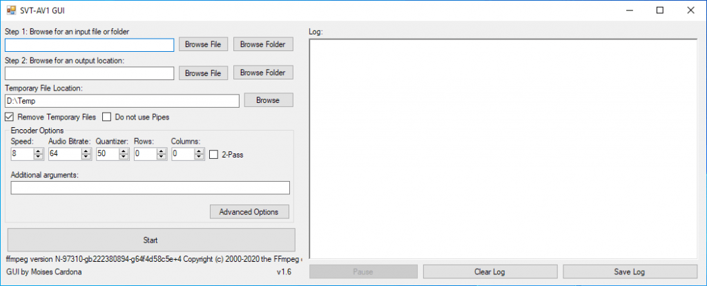 SVT-AV1 GUI v1.6