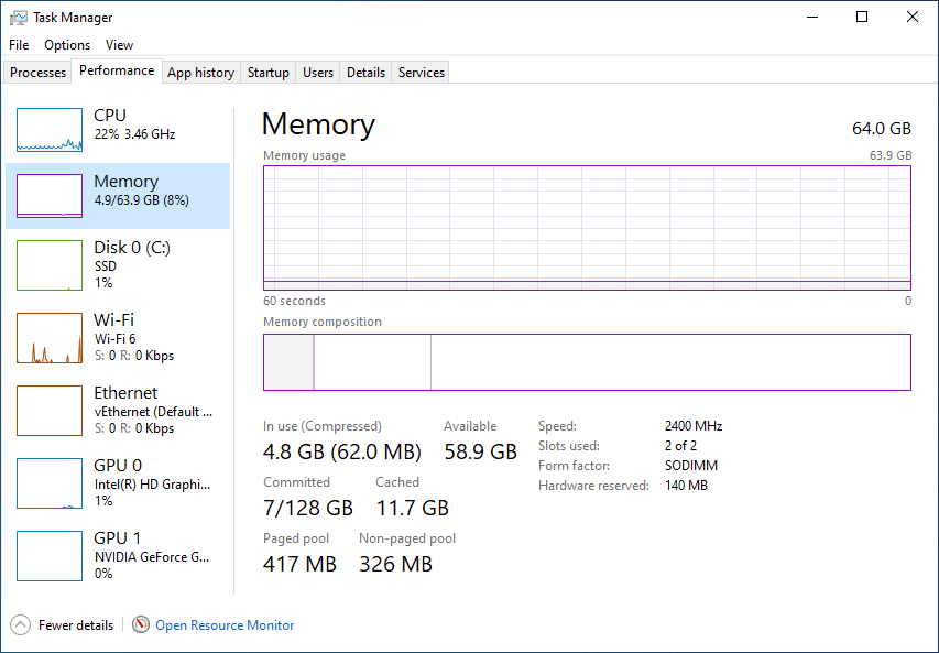 Samsung 64GB RAM Lenovo Y720 1