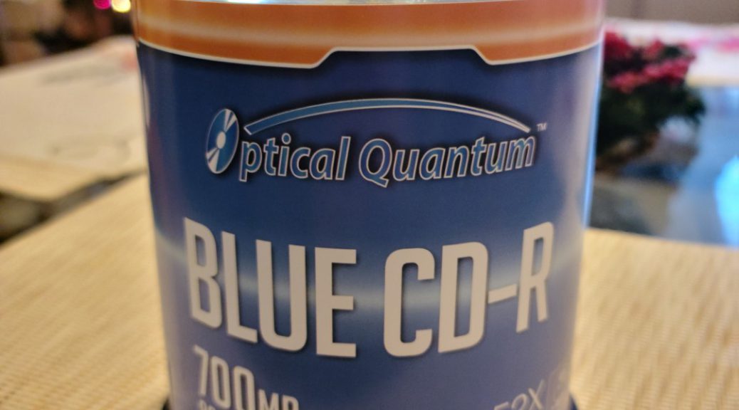 Optical Quantum Printable Blue CD-R 1