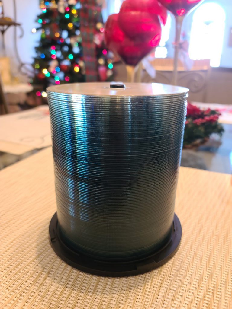 Optical Quantum Printable Blue CD-R 2