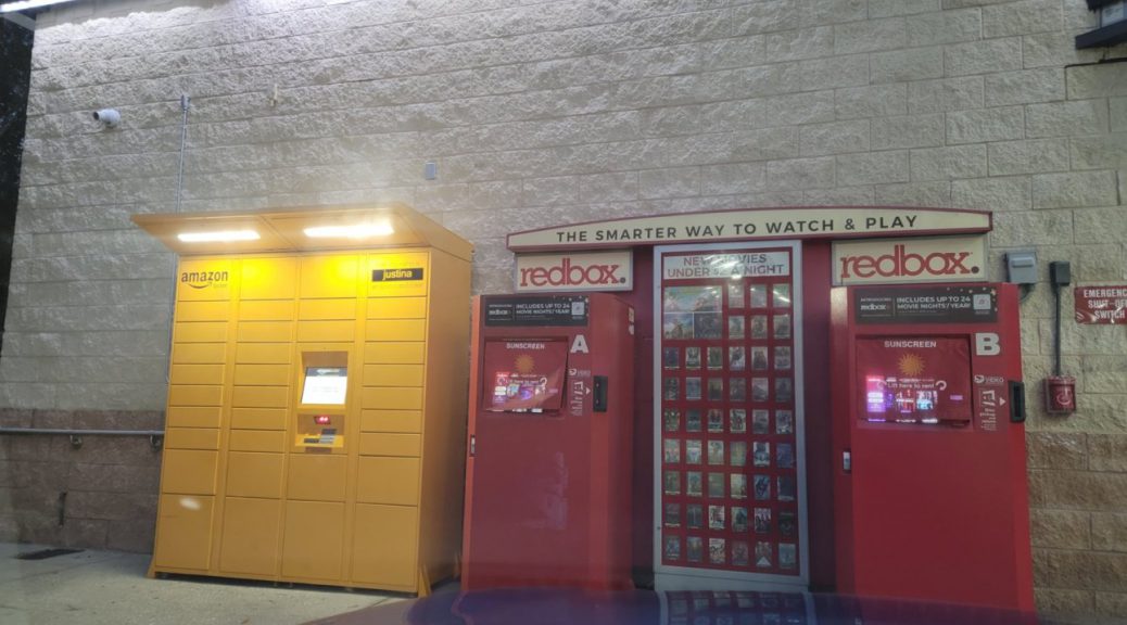 Redbox at a 7-Eleven in Tampa