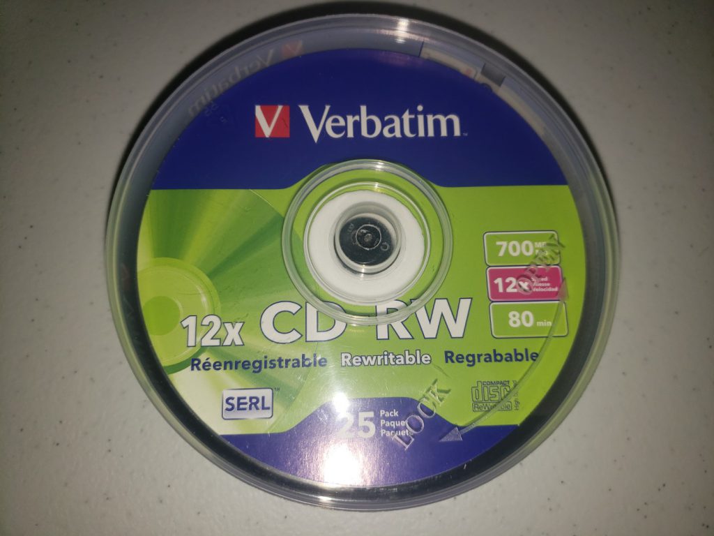 Verbatim CD-RW 1