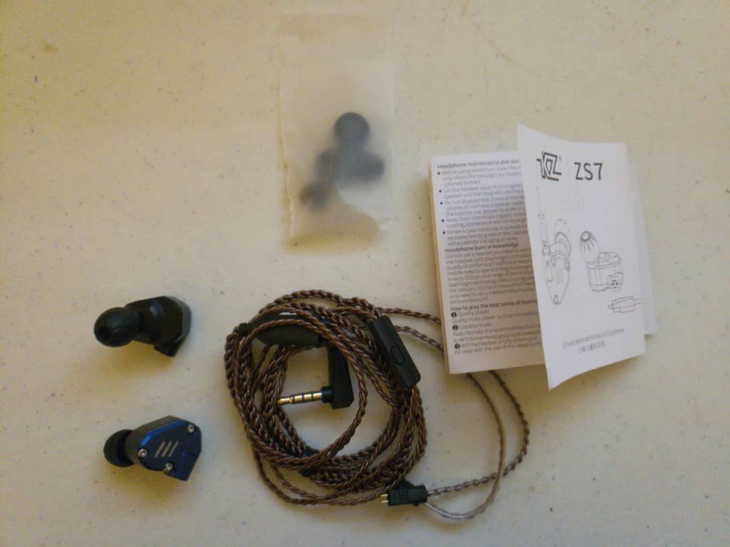 The KZ ZS7 first impressions 1