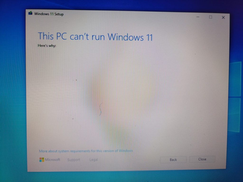 Attempting to install Windows 11 build 21996 6
