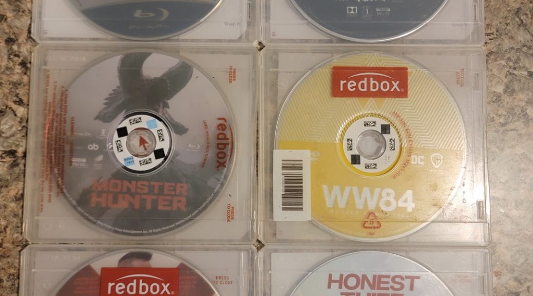 Redbox Purchased Movies 2021-07-03