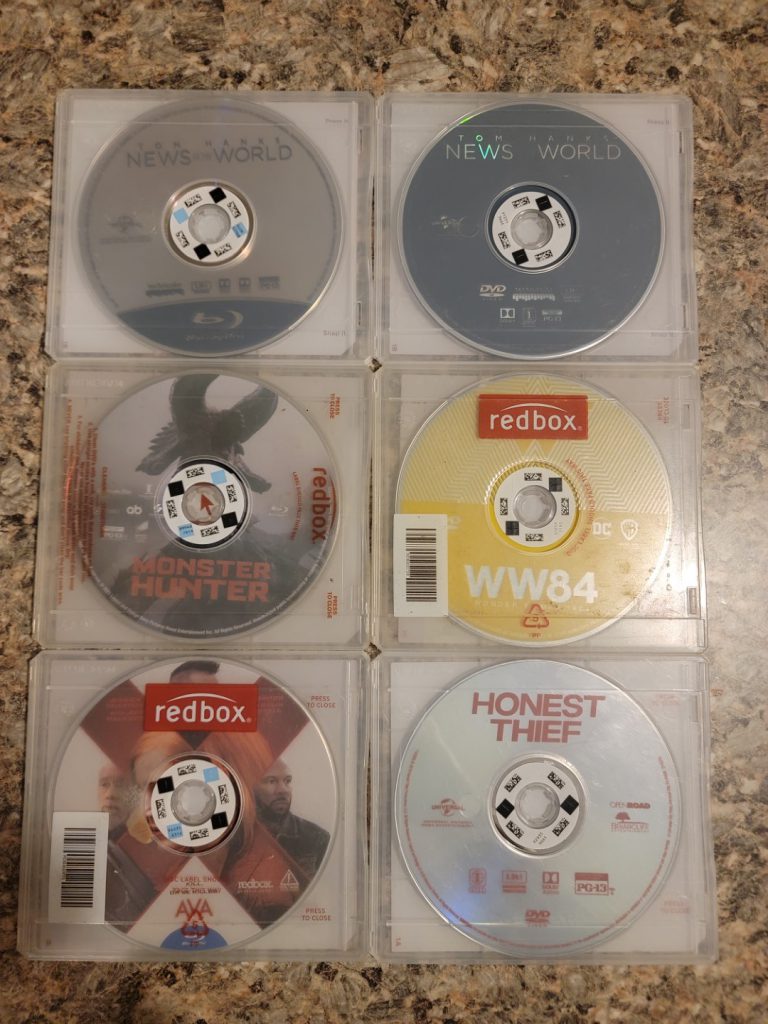 Redbox Purchased Movies 2021-07-03