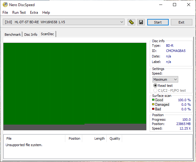 CMCMAG-BA5-000 on LiteOn iHBS112 13