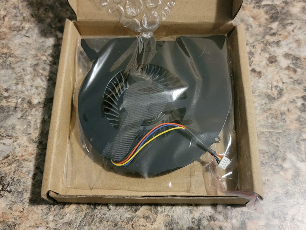 Lenovo Y510p Replacement Fan from Rangale 2